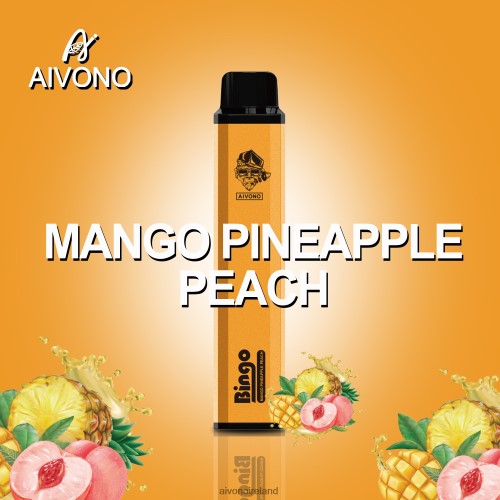 Aivono AIM BINGO 4000 Mango Pineapple Peach V0F6L4136 - Aivono Vape Ireland
