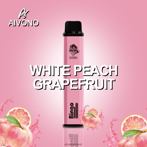 Aivono AIM BINGO 4000 White Peach Grapefruit V0F6L4134 - Aivono Vape Review