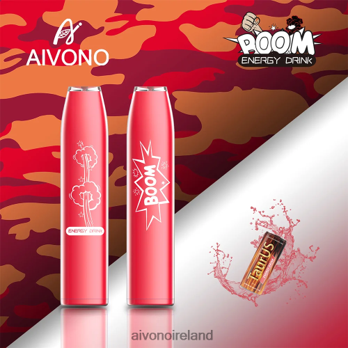 Aivono AIM BOOM 600 Energy Drink V0F6L4358 - Aivono Vape Review