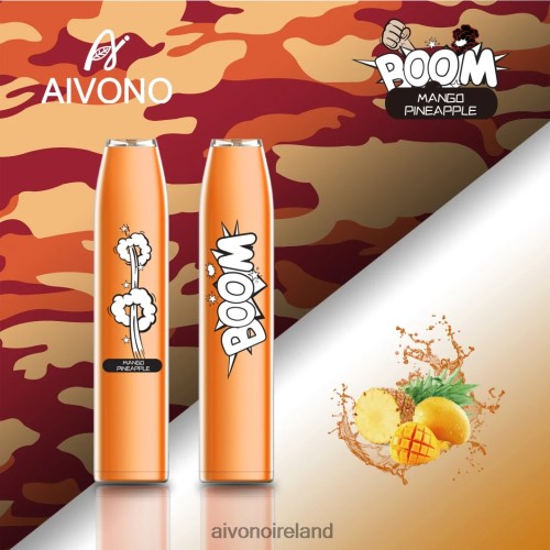 Aivono AIM BOOM 600 Mango Pineapple V0F6L4360 - Aivono Vape Ireland