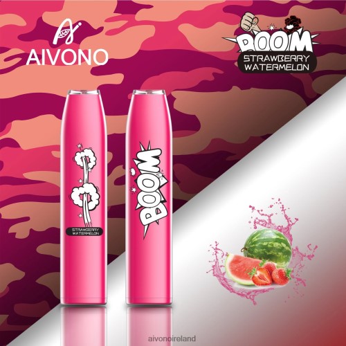 Aivono AIM BOOM 600 Strawberry Watermelon V0F6L4364 - Aivono Vape Ireland