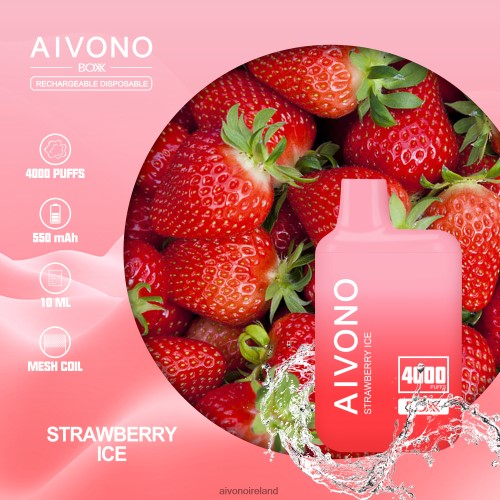 Aivono AIM BOXX 4000 Strawberry Ice V0F6L4226 - Aivono Vape Review