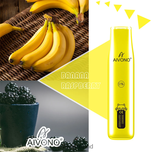 Aivono AIM CAT 400 Banana Raspberry V0F6L4334 - Aivono Vape Review