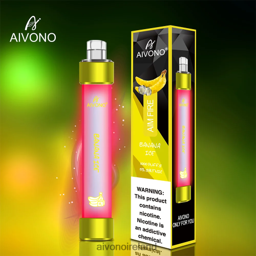 Aivono AIM FIRE 1000 Banana Ice V0F6L4324 - Aivono Vape Ireland