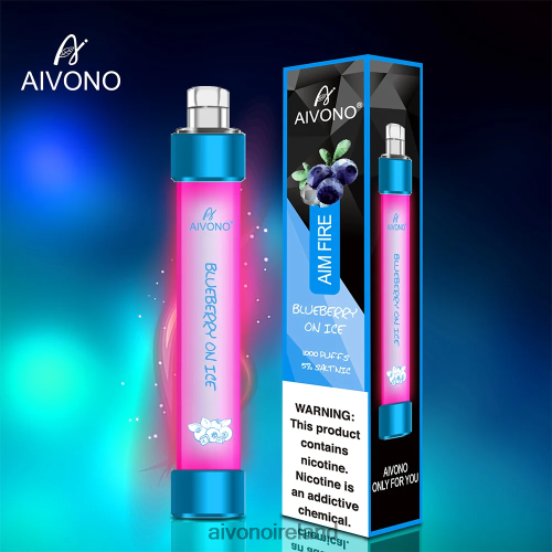 Aivono AIM FIRE 1000 Blueberry On Ice V0F6L4326 - Aivono Vape Review