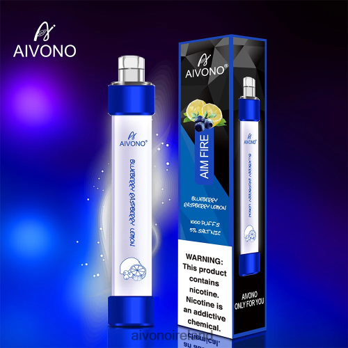 Aivono AIM FIRE 1000 Blueberry Raspberry Lemon V0F6L4327 - Aivono Dublin