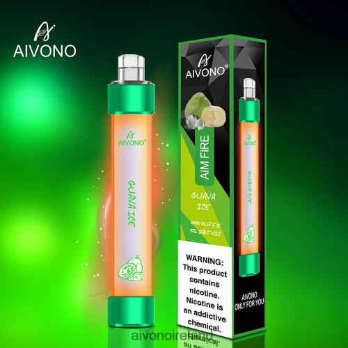 Aivono AIM FIRE 1000 Guava Ice V0F6L4330 - Aivono Vape Review