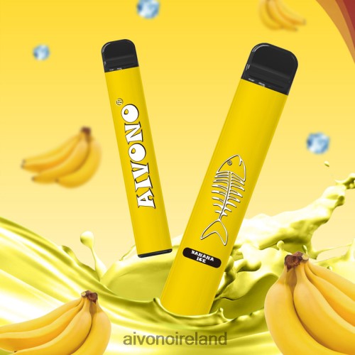 Aivono AIM FISHBONE 600 Banana Ice V0F6L4276 - Aivono Vape Ireland