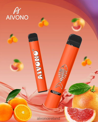Aivono AIM FISHBONE 600 Grapefruit Orange V0F6L4280 - Aivono Vape Ireland