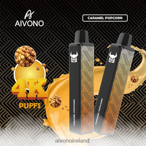 Aivono AIM FREAK 4000 Caramel Popcorn V0F6L4261 - Aivono Ireland