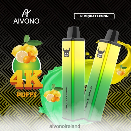 Aivono AIM FREAK 4000 Kumquat Lemon V0F6L4256 - Aivono Vape Ireland
