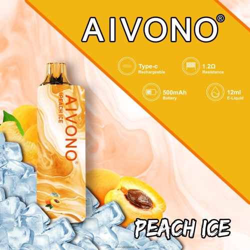 Aivono AIM GUN 7000 Peach Ice V0F6L4103 - Aivono Dublin
