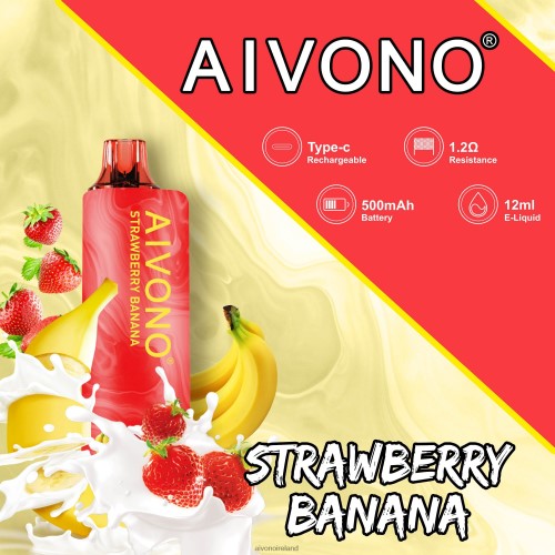 Aivono AIM GUN 7000 Strawberry Banana V0F6L4107 - Aivono Dublin