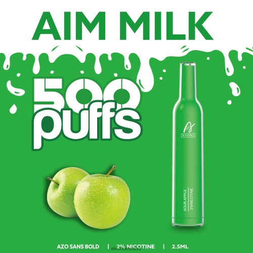 Aivono AIM MILK 500 Sour Apple V0F6L4267 - Aivono Dublin