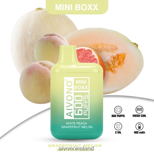 Aivono AIM MINI BOXX 600 White Peach Grapefruit Melon V0F6L4241 - Aivono Ireland