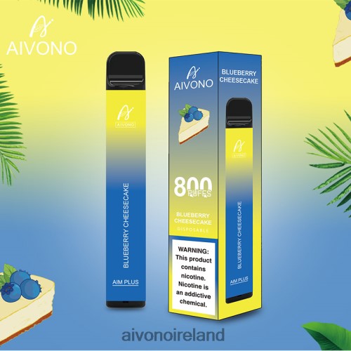 Aivono AIM PLUS 800 Blueberry Cheesecake V0F6L4174 - Aivono Vape Review