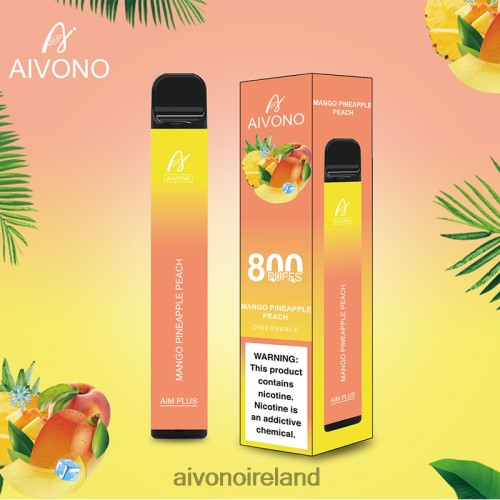 Aivono AIM PLUS 800 Mango Pineapple Peach V0F6L4186 - Aivono Vape Review
