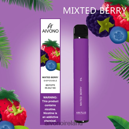 Aivono AIM PLUS 800 Mixed Berry V0F6L4188 - Aivono Vape Ireland