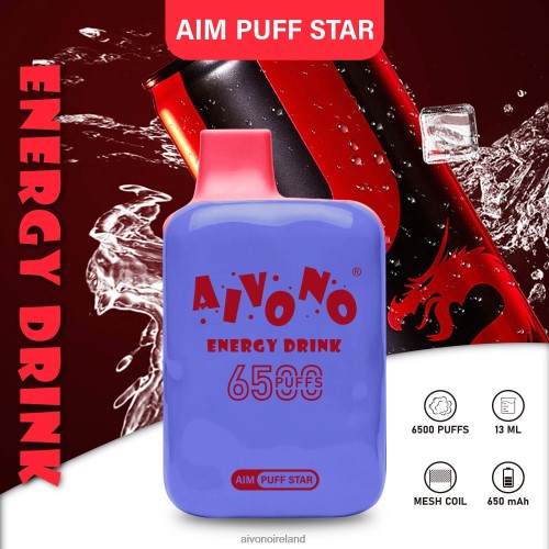 Aivono AIM PUFF STAR 6500 Energy Drink V0F6L4293 - Aivono Ireland