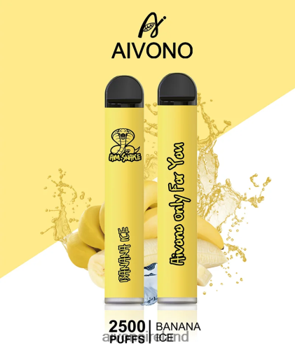 Aivono AIM SNAKE 2500 Banana Ice V0F6L4298 - Aivono Vape Review