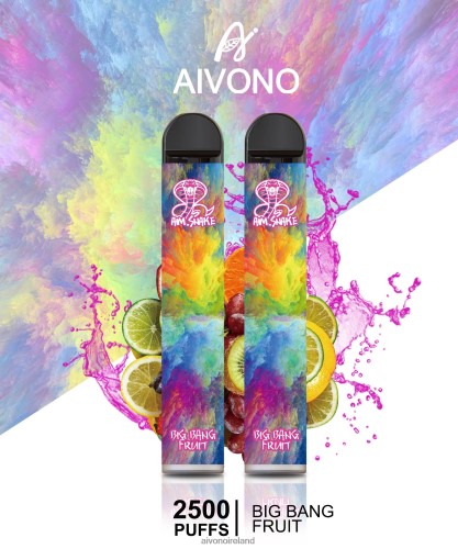 Aivono AIM SNAKE 2500 Big Bang Fruit V0F6L4322 - Aivono Vape Review