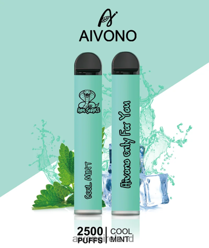 Aivono AIM SNAKE 2500 Cool Mint V0F6L4302 - Aivono Vape Review
