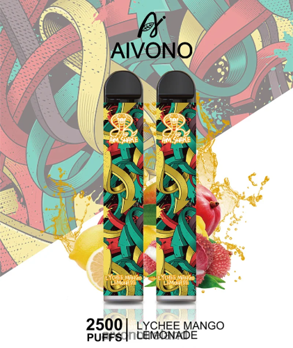 Aivono AIM SNAKE 2500 Lychee Mango Lemonade V0F6L4308 - Aivono Vape Ireland