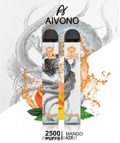 Aivono AIM SNAKE 2500 Mango Ice V0F6L4313 - Aivono Ireland