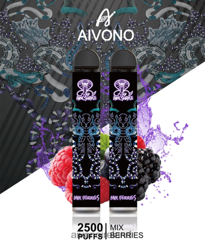 Aivono AIM SNAKE 2500 Mix Berries V0F6L4312 - Aivono Vape Ireland