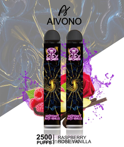 Aivono AIM SNAKE 2500 Raspberry Rose Vanilla V0F6L4317 - Aivono Ireland