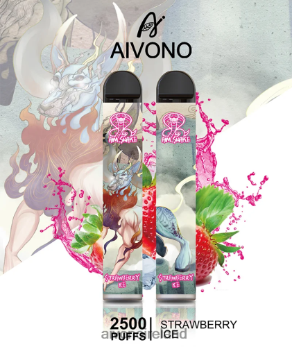 Aivono AIM SNAKE 2500 Strawberry Ice V0F6L4319 - Aivono Dublin