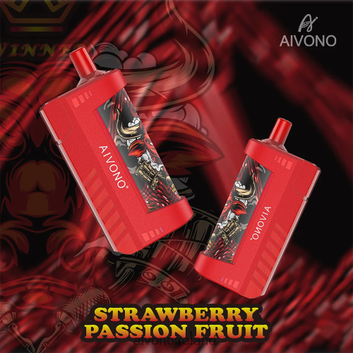 Aivono AIM WINNER 5000 Strawberry Passion Fruit V0F6L4130 - Aivono Vape Review