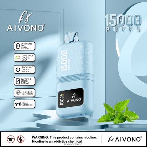 Aivono AIM magic 15000 Cool Mint V0F6L462 - Aivono Vape Review