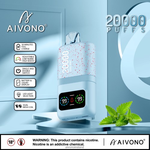 Aivono AIM magic 20000 Cool Mint V0F6L484 - Aivono Vape Ireland