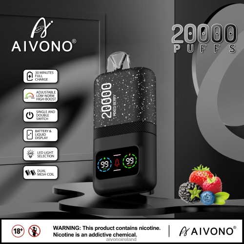 Aivono AIM magic 20000 Mixed Berry V0F6L478 - Aivono Vape Review