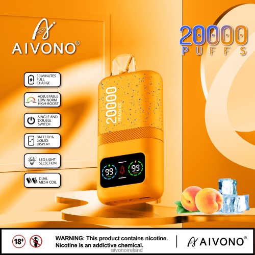 Aivono AIM magic 20000 Peach Ice V0F6L485 - Aivono Ireland