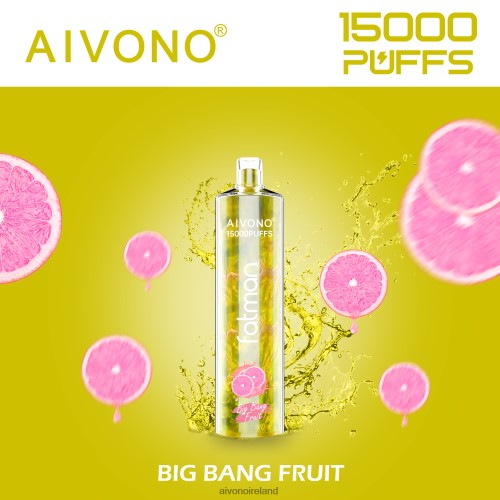 Aivono FATMAN 15000 Big Bang Fruit V0F6L416 - Aivono Vape Ireland