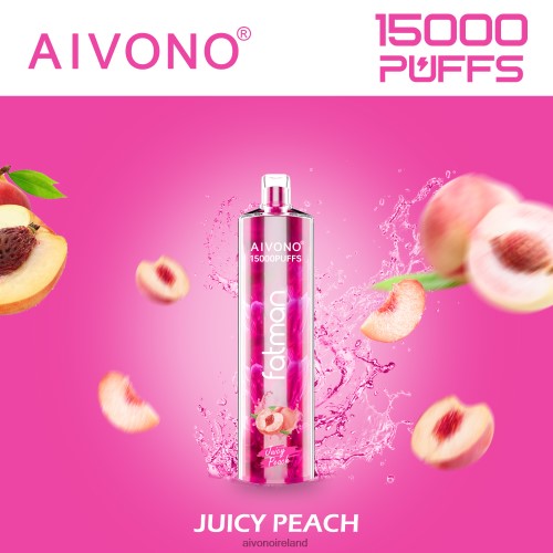 Aivono FATMAN 15000 Juicy Peach V0F6L417 - Aivono Ireland