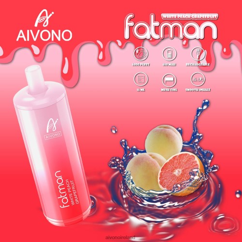 Aivono FATMAN 6800 Grapefruit V0F6L425 - Aivono Ireland