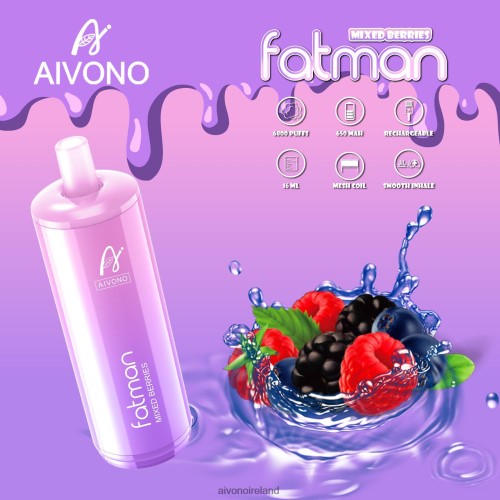 Aivono FATMAN 6800 Mixed Berries V0F6L427 - Aivono Dublin