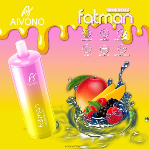 Aivono FATMAN 6800 Mixed Mango V0F6L426 - Aivono Vape Review