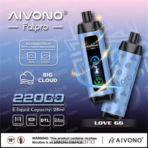 Aivono Fatpro 22000 Love 66 V0F6L46 - Aivono Vape Review