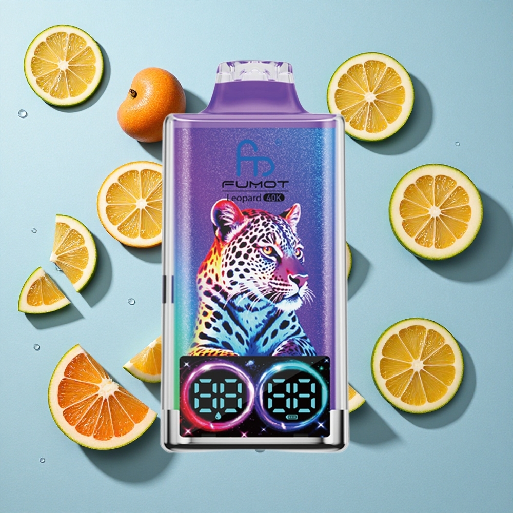 Fumot Leopard 40K Mr Blue Dual Mesh Ireland Vape Wholesale