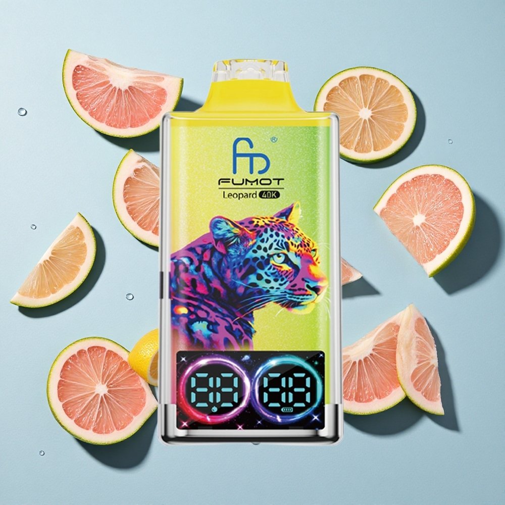 Fumot Leopard 40K Puffs Pink Lemonade 0235 Nicotine Nicotine Ireland Vape Wholesale