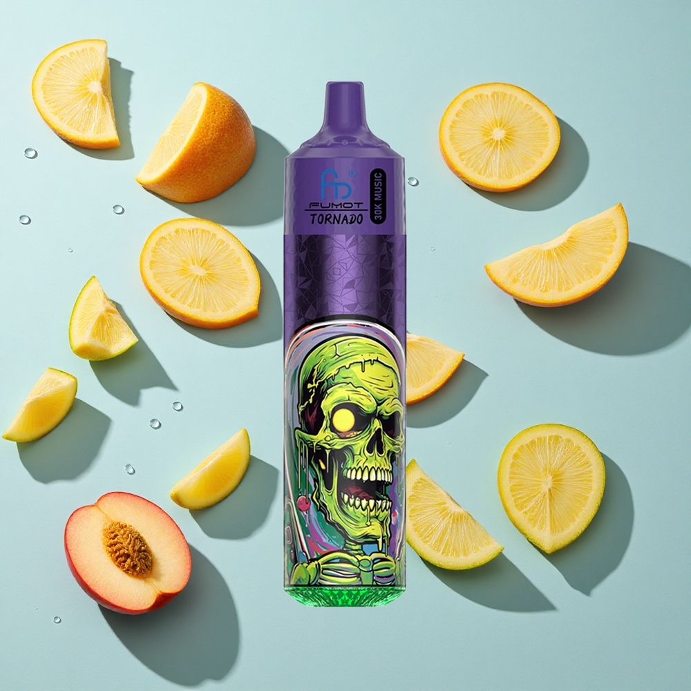 Fumot RandM Tornado 30000 Puffs Peach Mango Pineapple Ireland Vape Wholesale 30mL