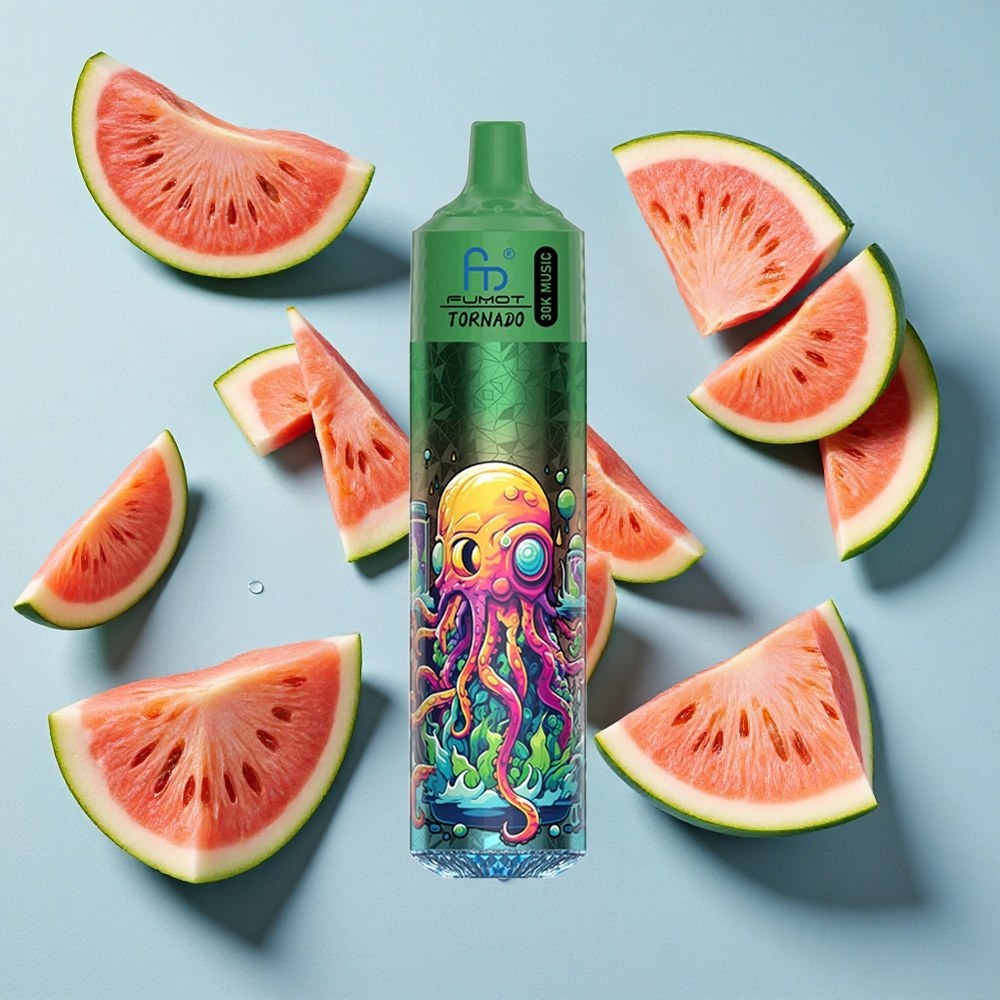 Fumot Randm Tornado 30000 Puffs Watermelon Cantaloupe Ireland Vape Wholesale 30mL
