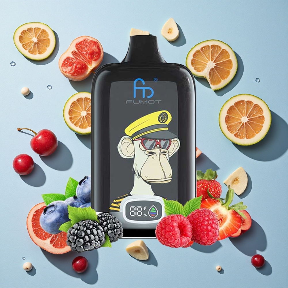 Fumot Tornado 12000 Puffs Cherry Ireland Vape Wholesale Mesh Coil