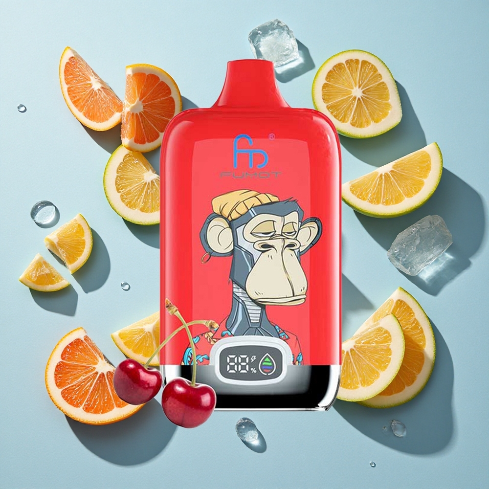 Fumot Tornado 12000 Puffs Ice Pop 20ml Ireland Vape Wholesale Mesh Coil