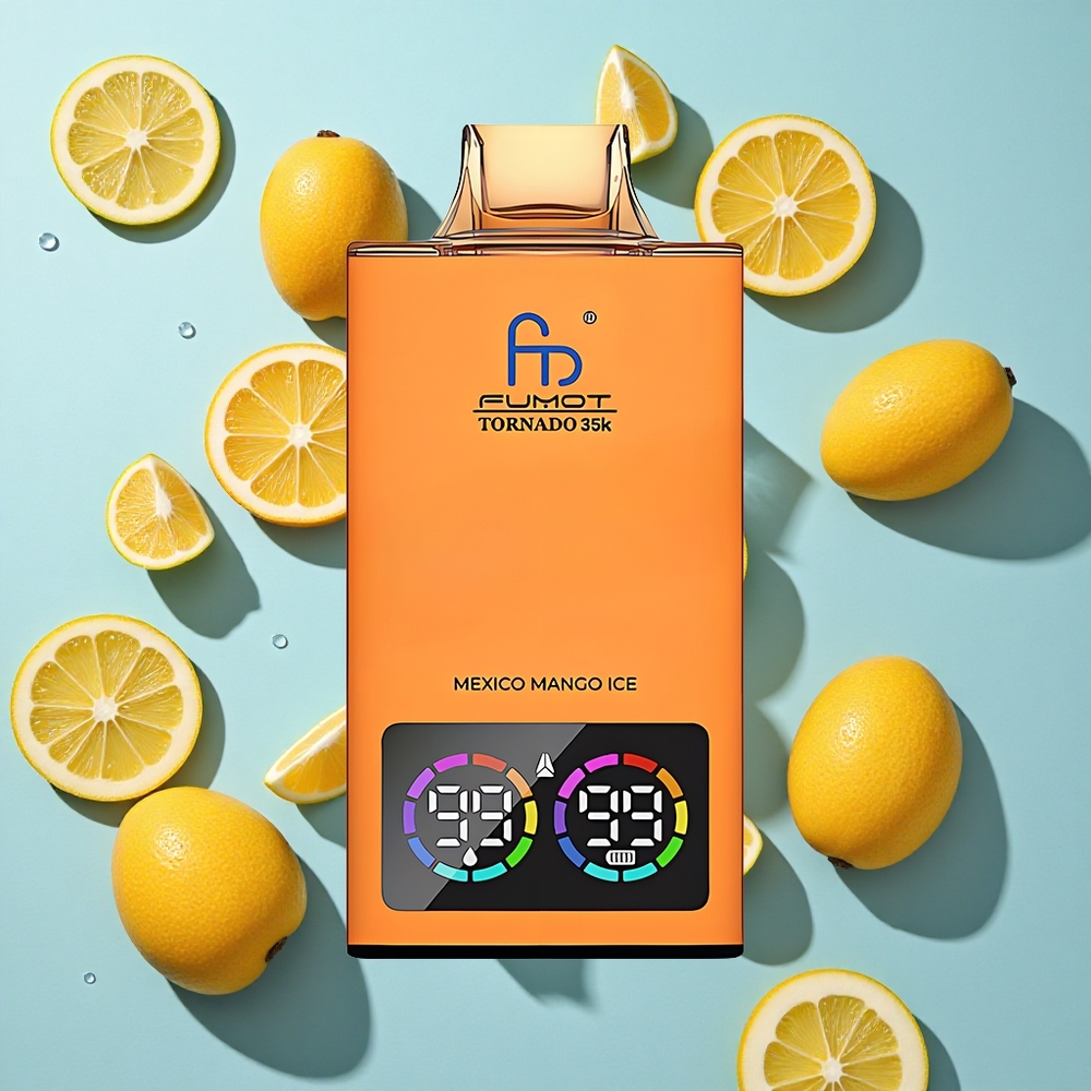 Fumot Tornado 35K Mexico Mango Ice Ireland Vape Wholesale Dual Mesh