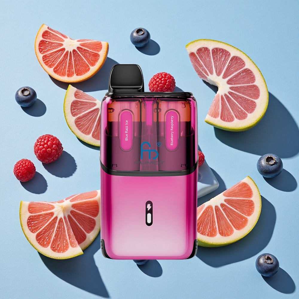 Fumot Ultra T32000 Blue Razz Ice Blueberry Raspberry Ireland Vape Wholesale